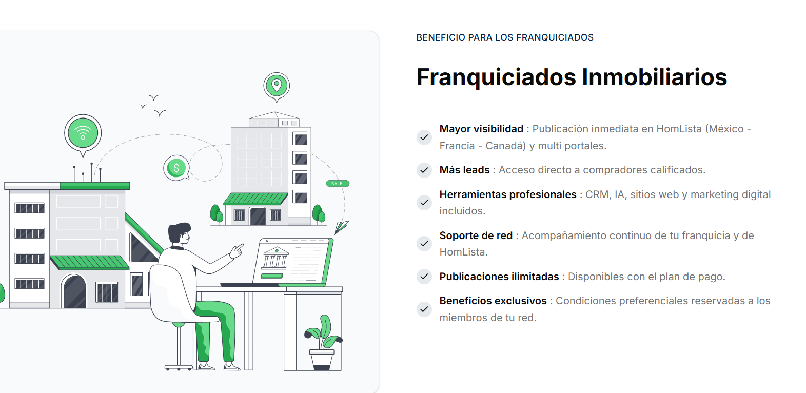 Beneficios Homlista